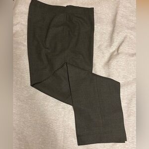 Linda Allard Ellen Tracy Wool Gray Women’s Trousers